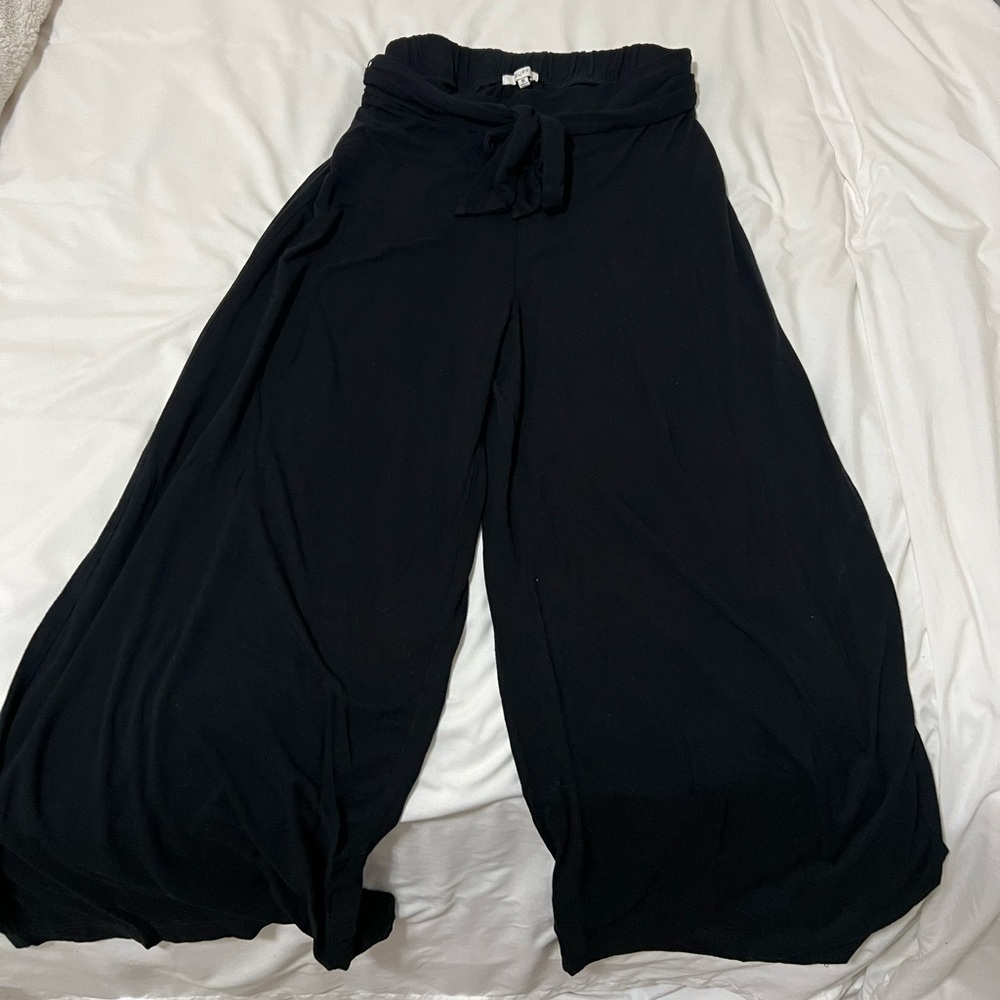 Z Supply Black Wide-Leg Pants